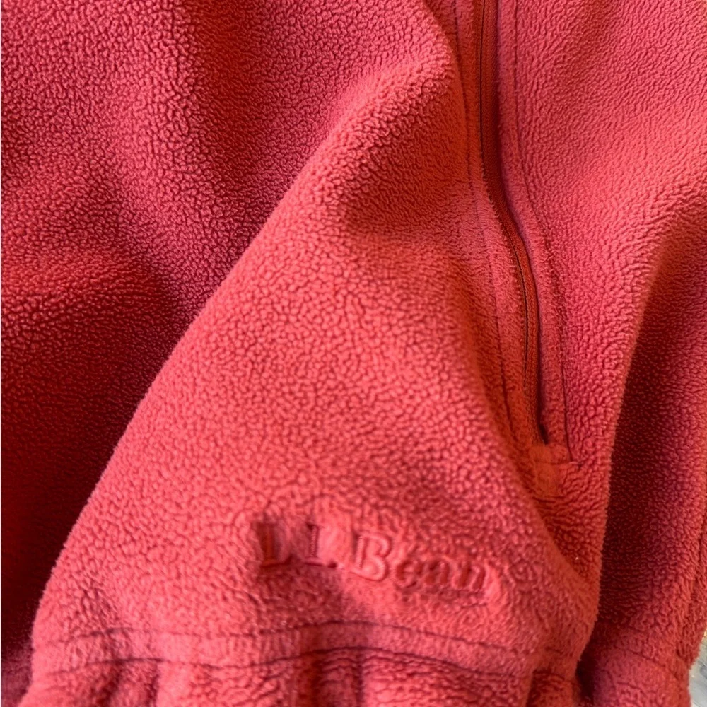 L.L. Bean Full Zip Fleece Vest